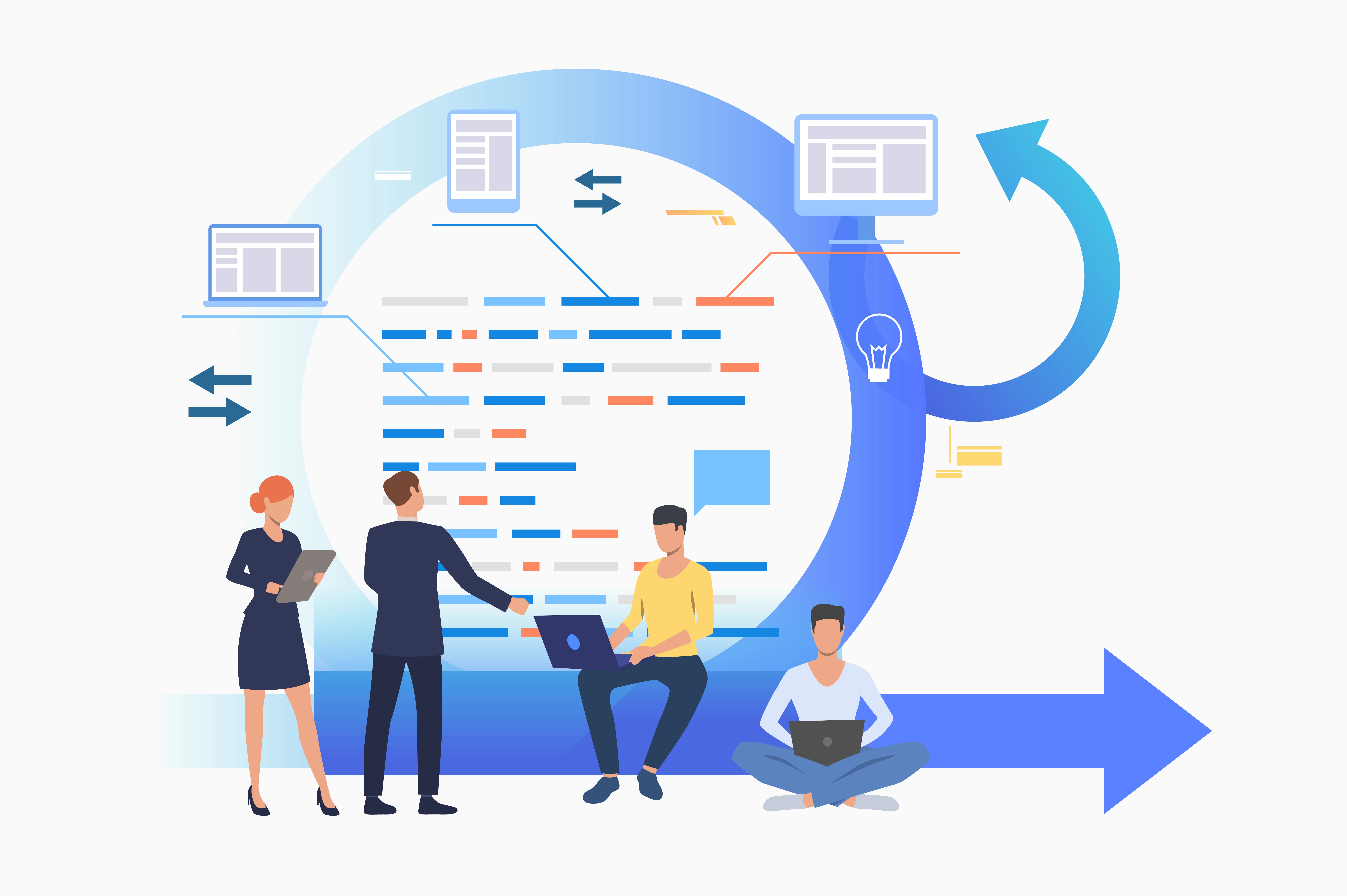 Управление пр. Agile иллюстрации. Agile картинки для презентации. Баннер на тему управление проектами. Бизнес процессы автоматизации школы.